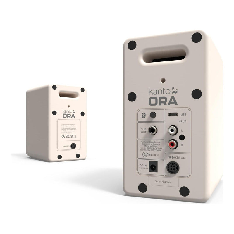 Kanto Oramb 100w Parlantes De Escritorio Par