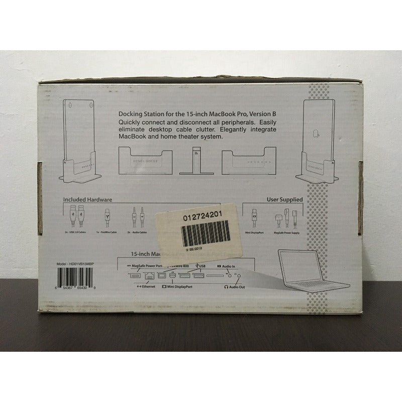 Henge Docks Version B Macbook Pro 15 Mid 2009 A Mid 2012