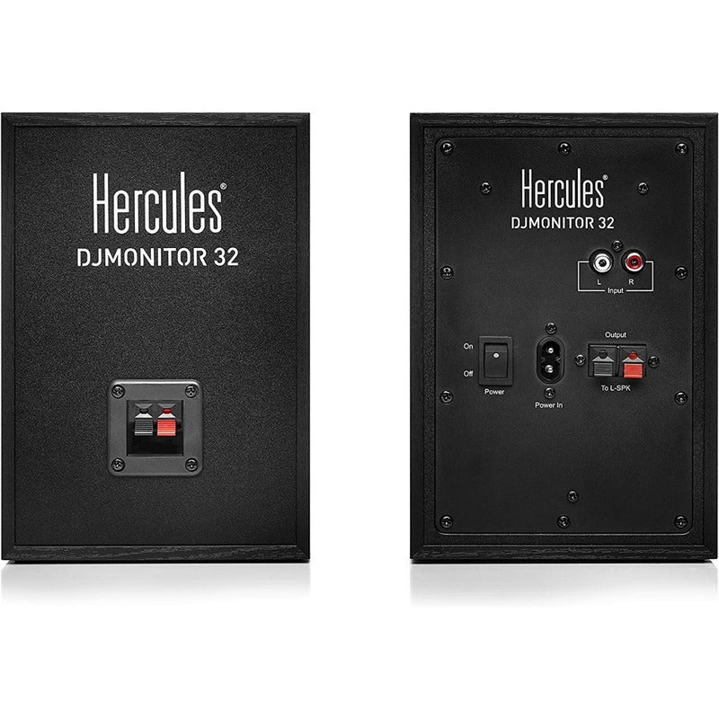 Hercules Dj Monitor 32 Monitores De Estudio Par Black