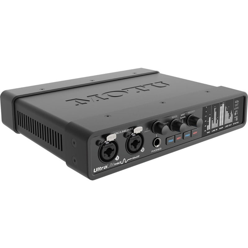 Motu Ultralite-mk5 Interfaz De Audio Usb C Negro
