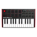 Akai Mpk Mini Mk3 Controlador Midi 25 Teclas Negro Y Rojo