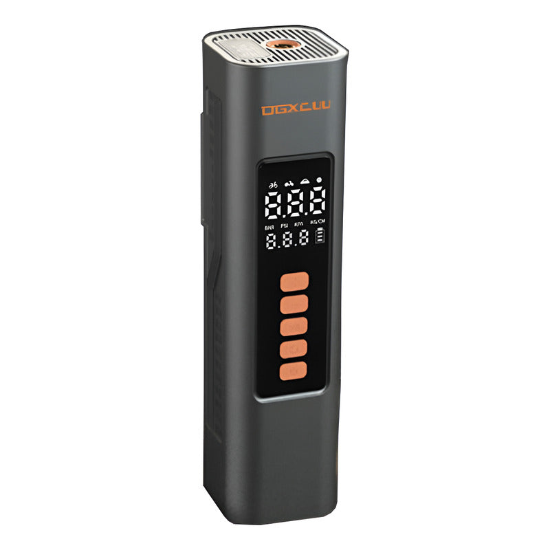 Ogxcuu Ampo22  Bomba De Aire Portátil 150 Psi  Gris Oscuro 12v Bifásica