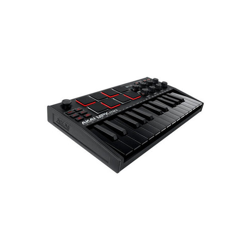 Akai Mpk Mini Mk3 Controlador Midi 25 Teclas Negro Negro