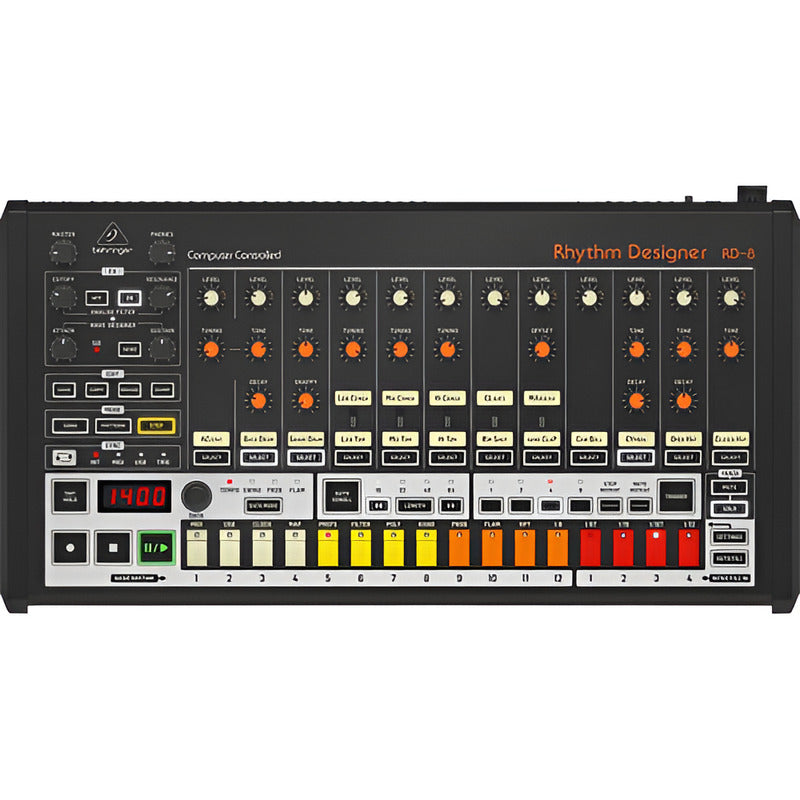 Behringer Rhythm Designer Rd-8 Drum Machine Negro