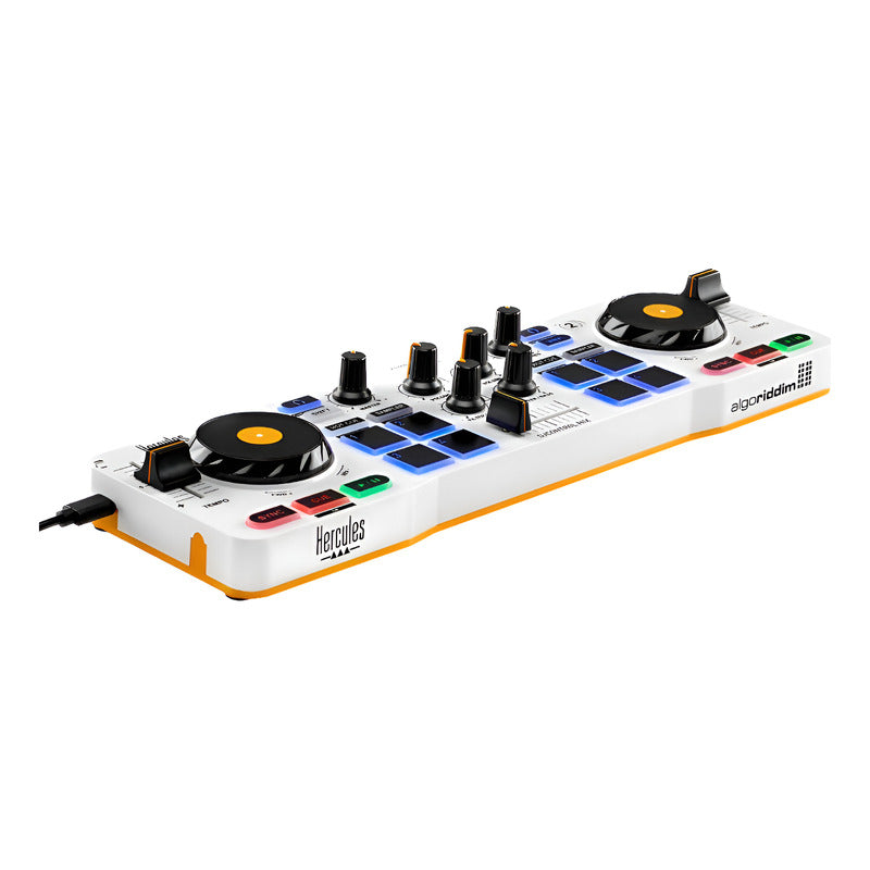 Hercules Dj Djcontrol Mix Controlador Dj Andoid Ios Blanco