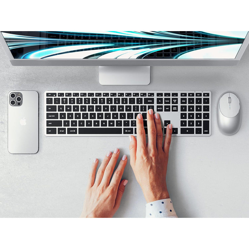 Satechi Slim X3 Teclado Numerico Retoriluminado iPad Macbook