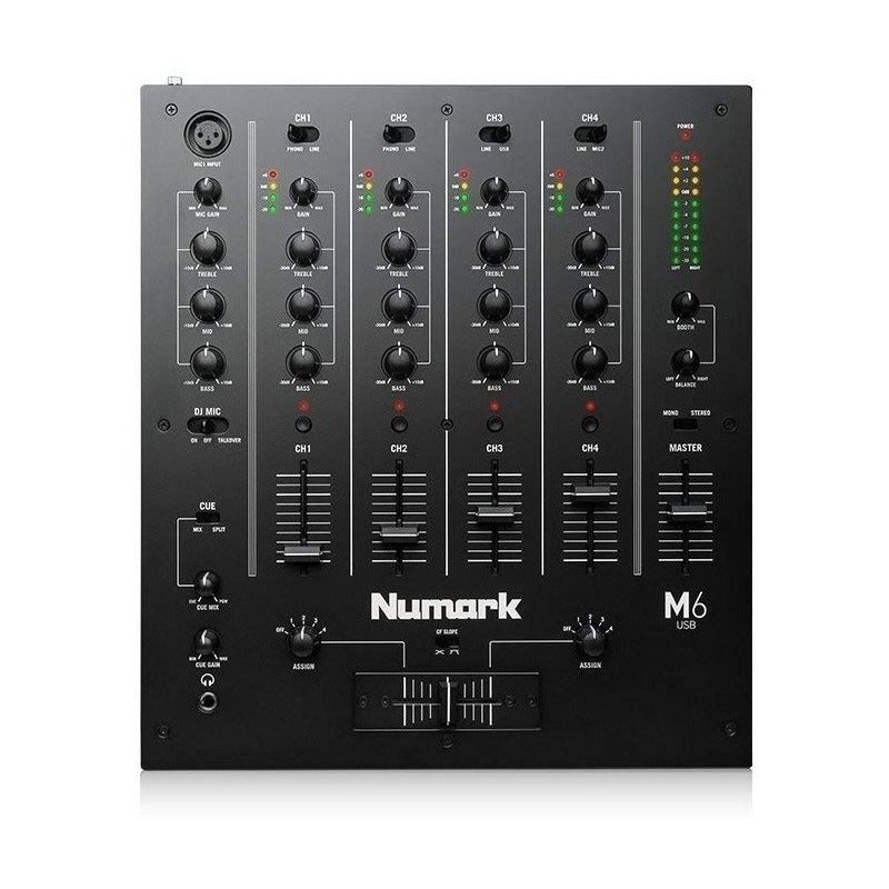 Numark M6 Usb Mezclador Dj 4 Canales