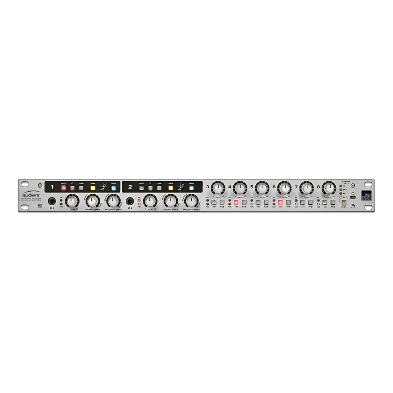 Audient Asp800 Preamplificador De Mic 8 Canales Gris 0 W