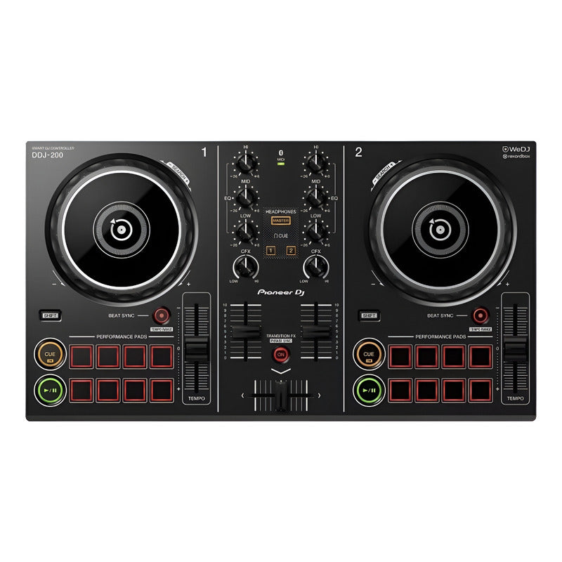 Pioneer Ddj 200 Controlador Dj 2 Canales Negro