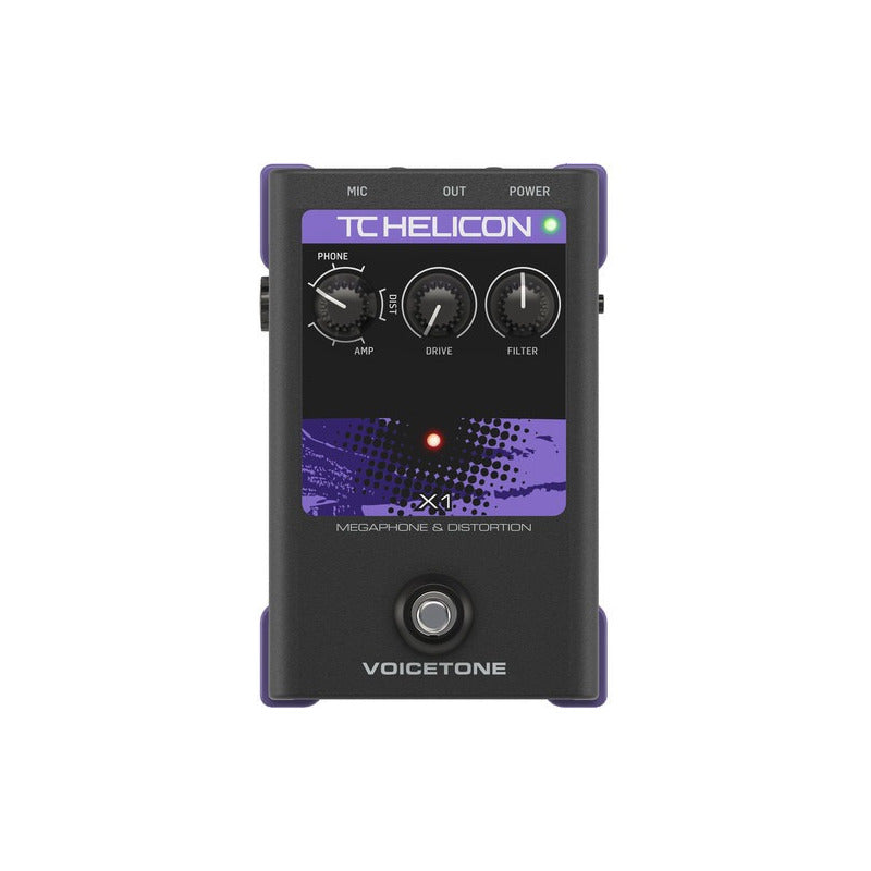 Tc Helicon Voicetone Single X1 Megaphone & Distortion Negro