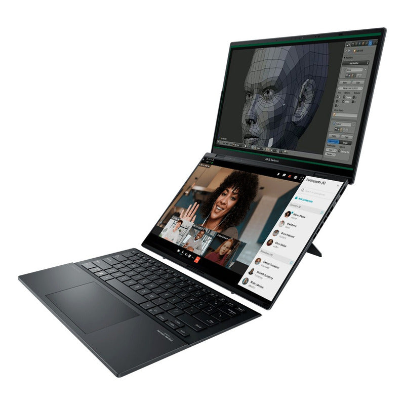 Asus Zenbook Duo Ux8406ca Touch Laptop U9 285h 32ram 1tb Ssd Inkwell Gray