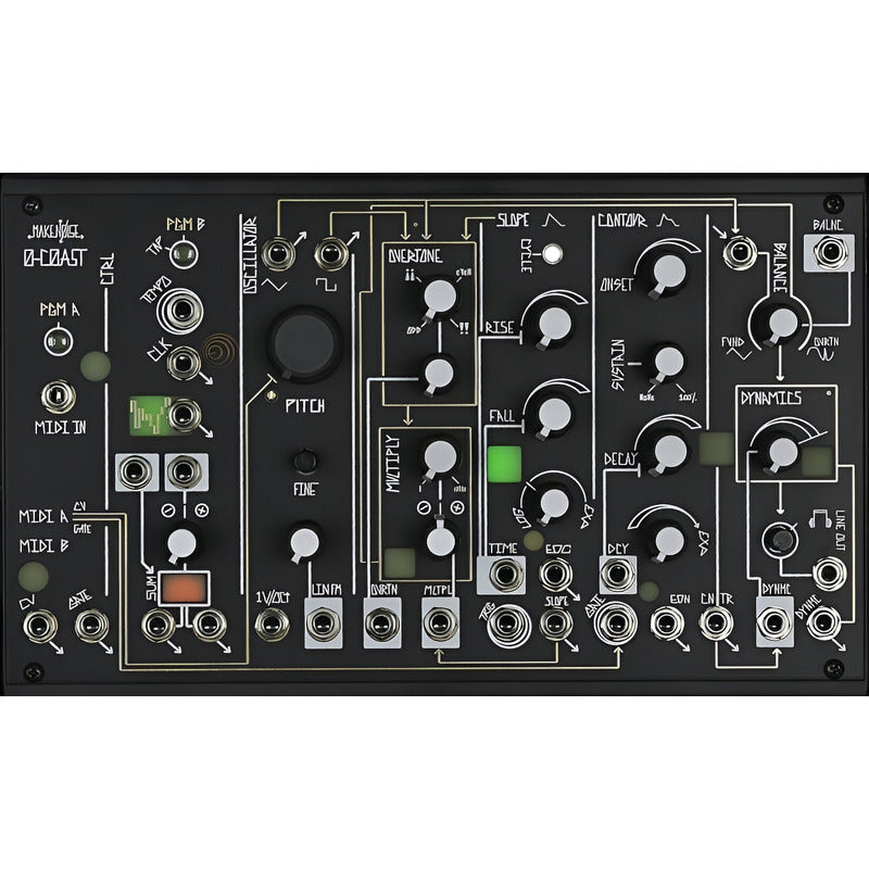 Make Noise 0-coast Sintetizador Analogo Semi-modular 110v Negro