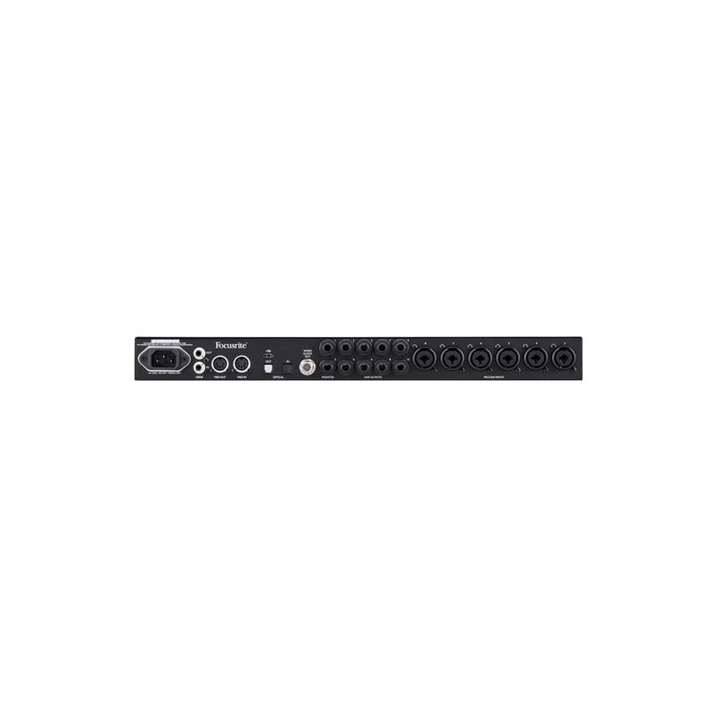 Focusrite Clarett+ 8pre 18x20 Usb Type-c Interfaz De Audio Rojo