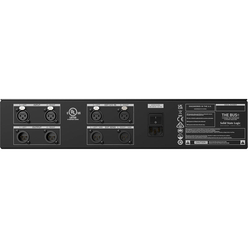 Solid State Logic The Bus+ 2ch Bus Compressor And Dyna Eq Gris Oscuro 110/220v