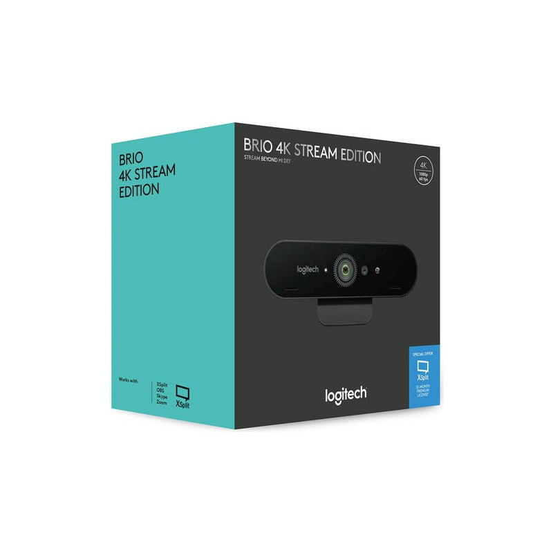 Logitech Brio Ultra Hd Pro Webcam Negro