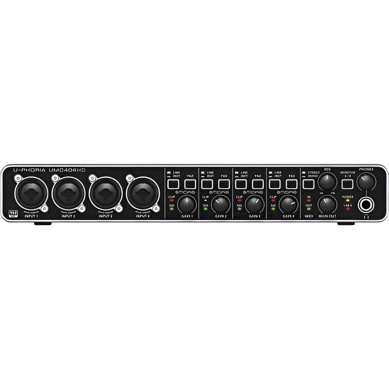 Behringer U-phoria Umc 404 Hd Interfaz Midas Envio Gratis Negro