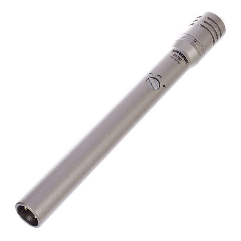 Shure Sm81-lc Micrófono De Condensador Cardioide - Plateado