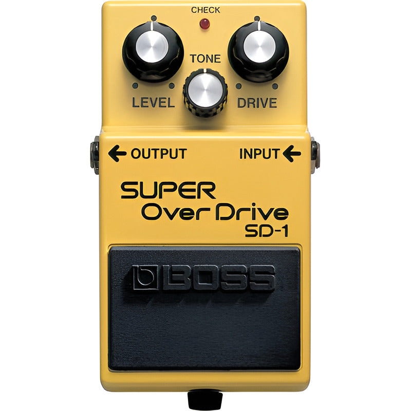 Boss Sd-1 Pedal De Efectos Super Overdrive Amarillo