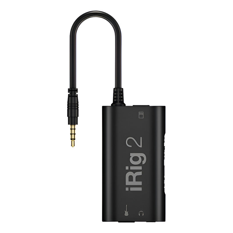 Ik Multimedia Irig 2 Interfaz Audio De Guitarra Ios Mac Negro