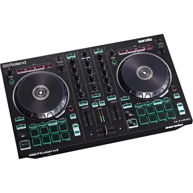 Roland Dj 202 Controlador Dj Serato Con Drum Machine Negro