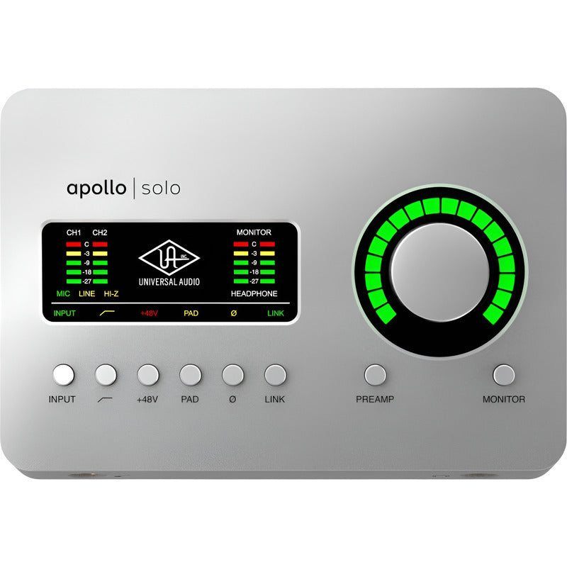 Universal Audio Apollo Solo Tb3 Heritage  Plateado