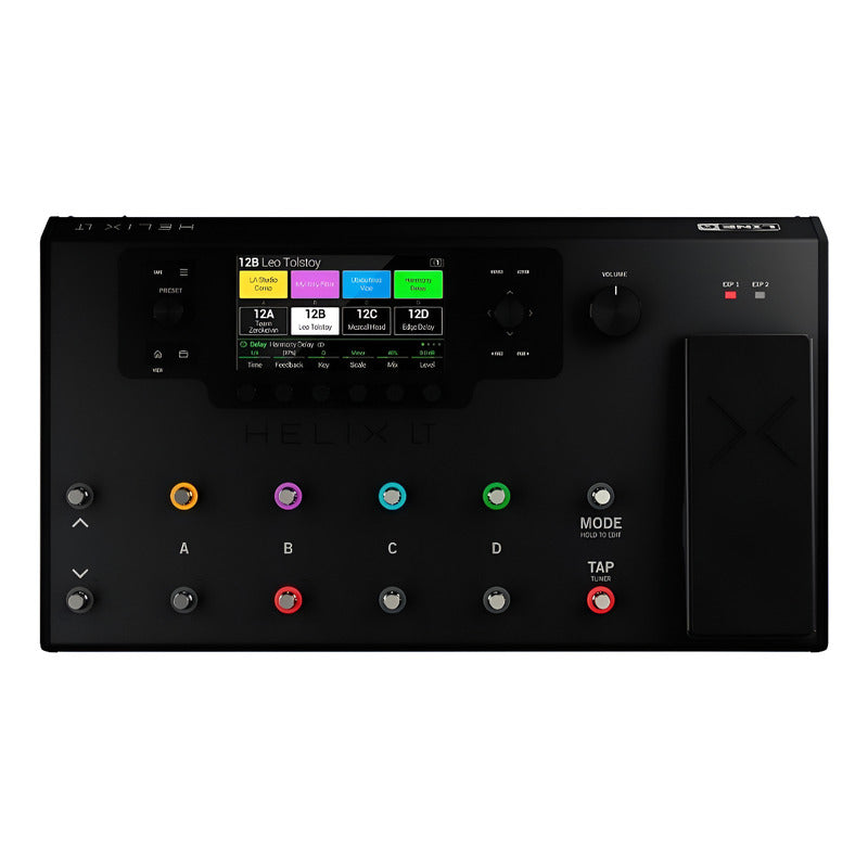 Line 6 Helix Lt Pedal De Efectos Negro