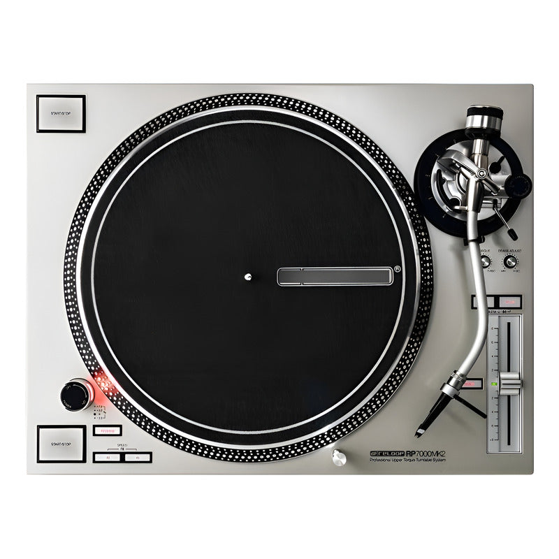 Reloop Rp-7000 Mk2 Tornamesa Dj Plateado