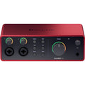 Focusrite Scarlett 4i4 4g Nueva 2i4 Interfaz De Audio Usb-c Rojo