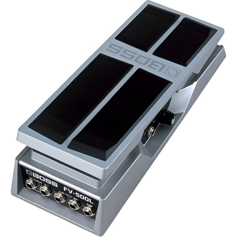 Boss Fv-500l Pedal Foot Volume Low Impedance Plateado/negro