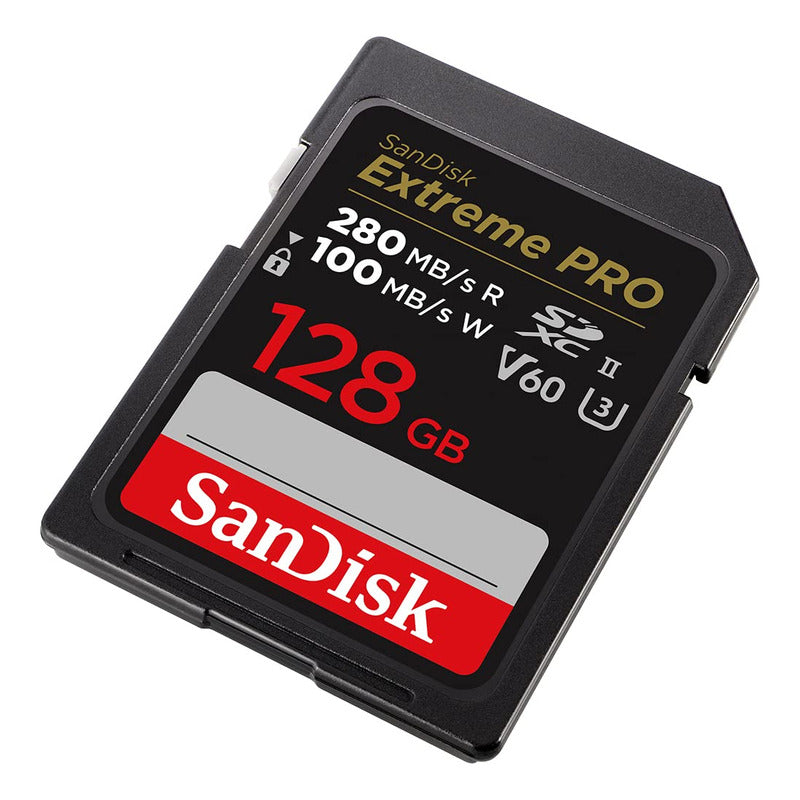 Sandisk 128gb Extreme Pro Uhs-ii Sdxc Tarjeta De Memoria