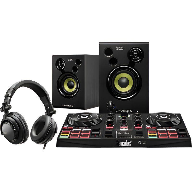 Hercules Dj Djlearning Kit Controlador Dj Black