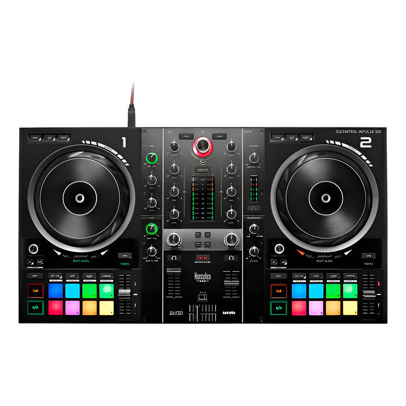 Hercules Dj Djcontrol Inpulse 500 Controlador 2 Canales Negro