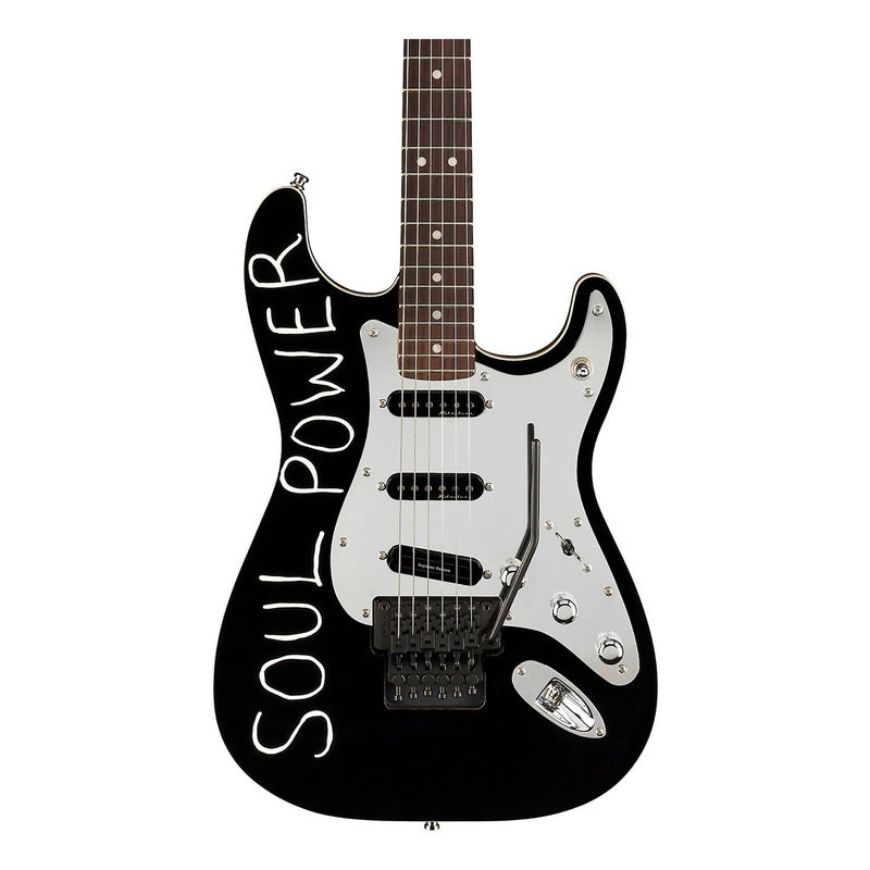 Fender Tom Morello Stratocaster Guitarra Electrica Diestro Negro Maple