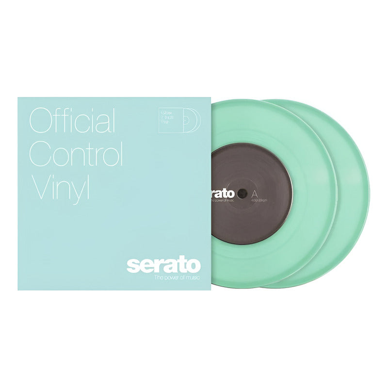 Serato Performance Vinilos Timecode 7 Glow In The Dark Celeste