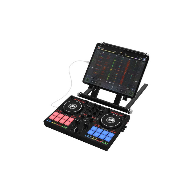 Controlador Compacto De 2 Decks Reloop Ready Color Negro