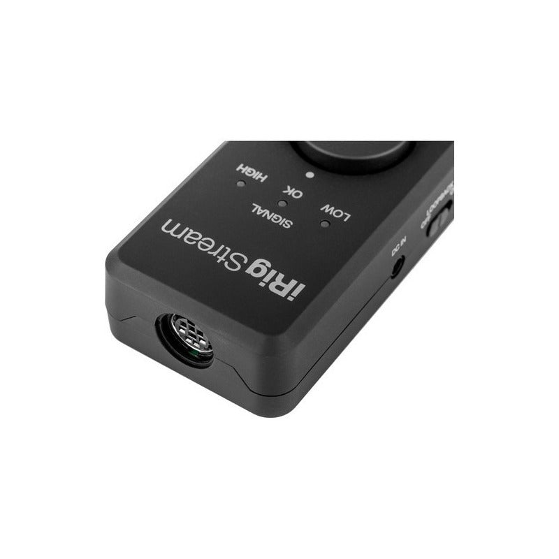 Ik Multimedia Irig Stream Interfaz Audio Ios Mac Android Negro