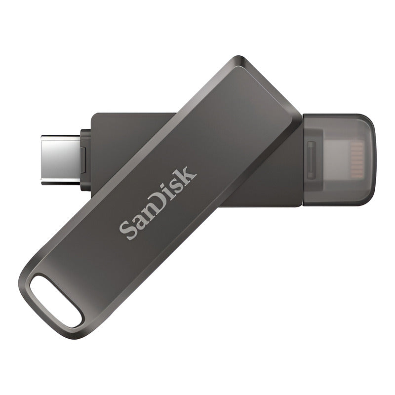 Sandisk Ixpand 128gb Flash Drive Luxe Para iPhone iPad Negro Sandisk