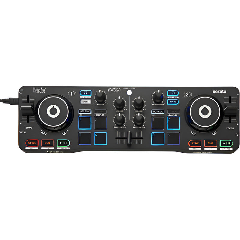 Hercules Dj Djcontrol Starlight Controlador Dj Negro