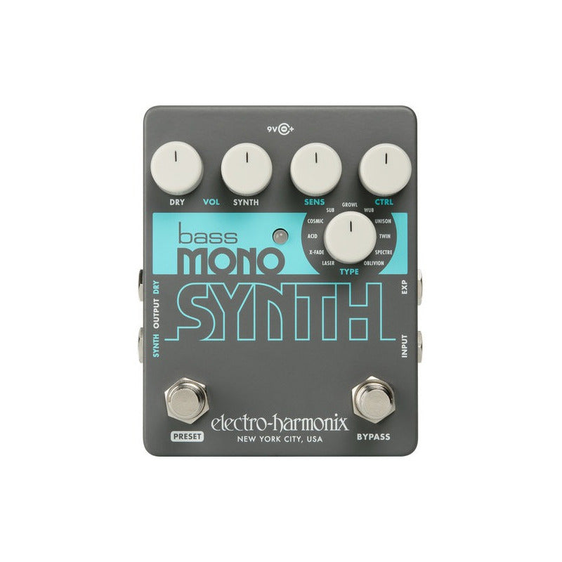 Electro-harmonix Bass Mono Pedal Efectos Sintetizador Bajos