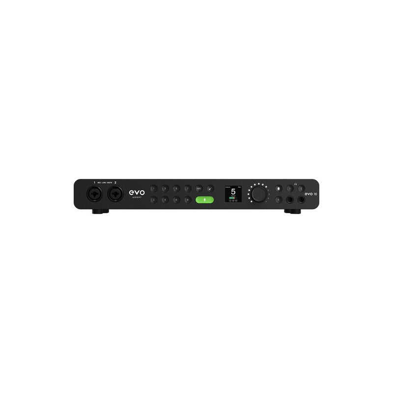 Audient Evo 16  Interfaz De Audio Usb 24 In 24 Out Negro