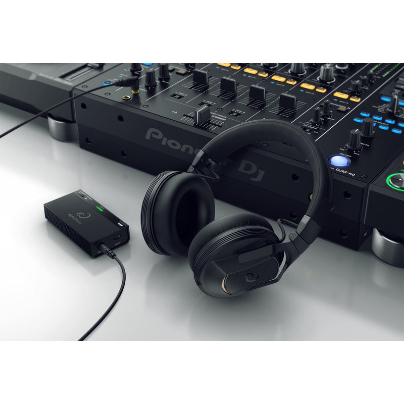 Alphatheta Hdj-f10-tx Audifonos Dj Wireless Con Trasmisor Negro