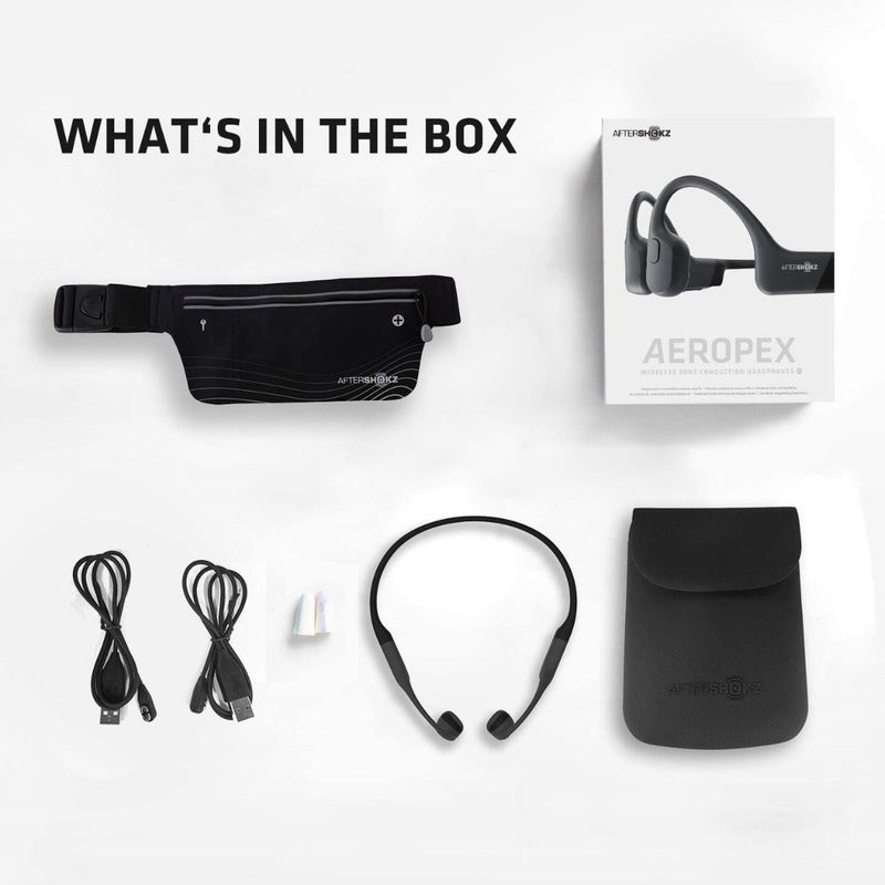 Aftershokz Aeropex Auriculares Inalámbricos Open-ear Cosmic Black