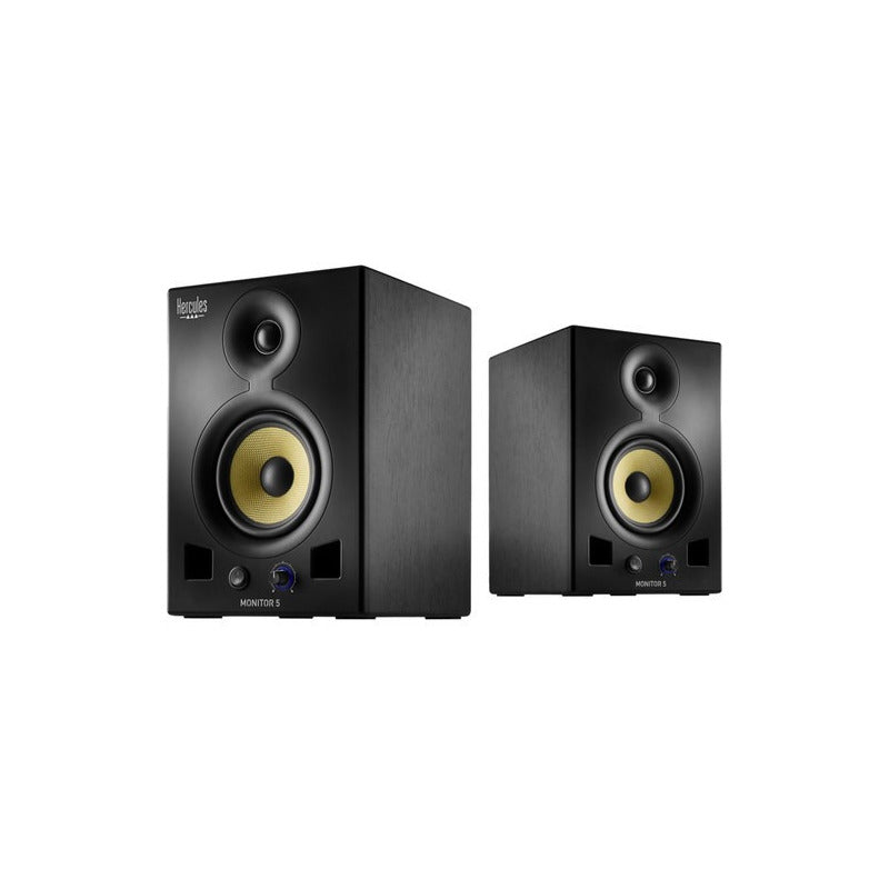 Hercules Dj Monitor 5 Monitores De Estudio Par Negro