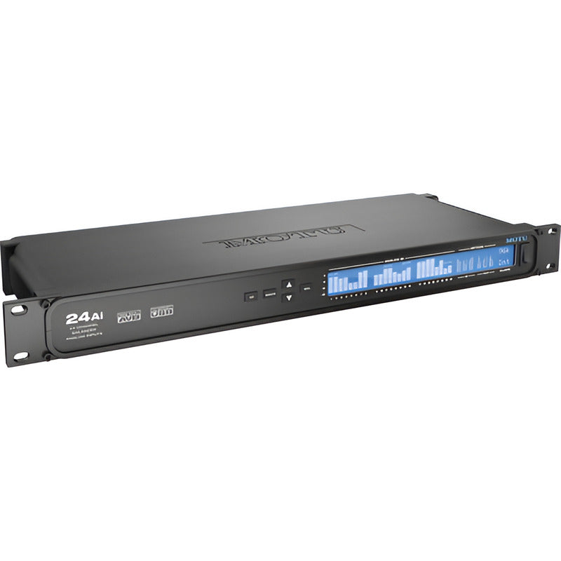 Motu 24ai Interfaz De Audio Usb Adat Avb 24 Bit 64x64 Negro