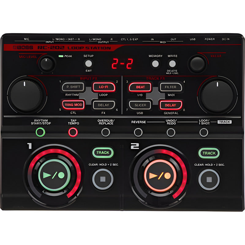 Boss Rc-202 Loop Station Controlador Looper Pedal Negro