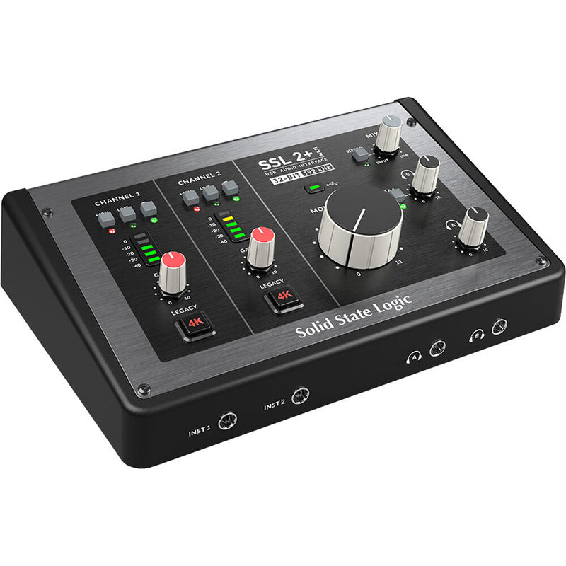 Solid State Logic Ssl 2+ Mkii Interfaz Audio Negro 110v