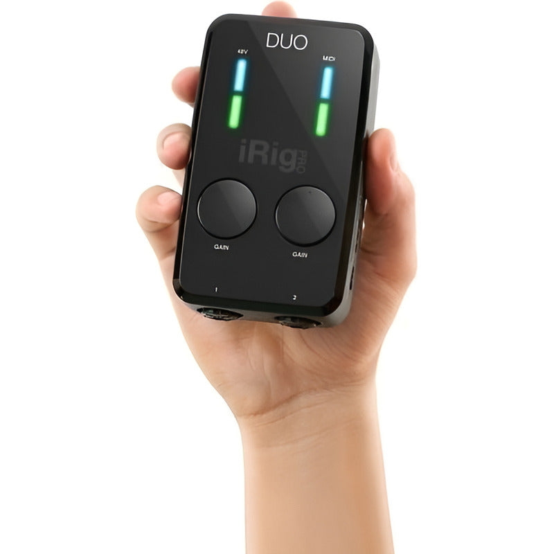 Ik Multimedia Irig Pro Duo Interfaz De Audio Negro