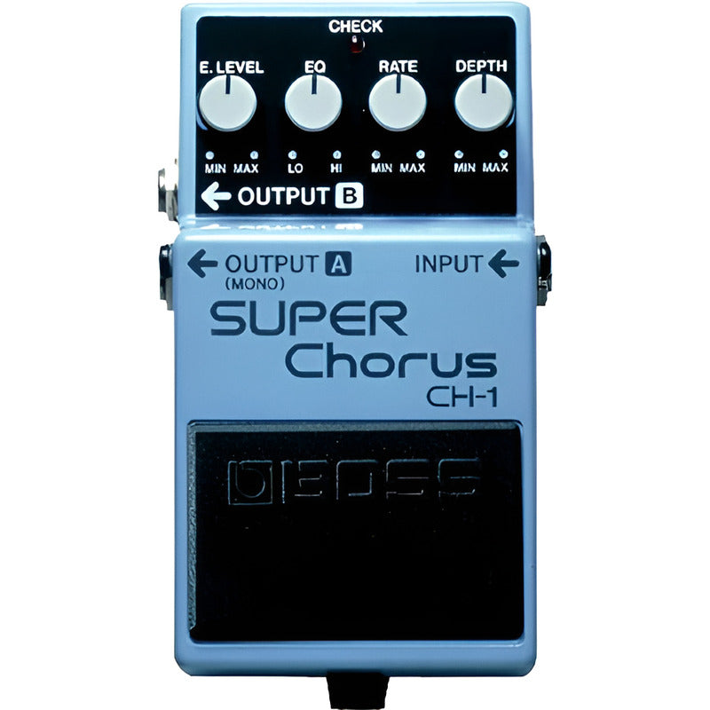 Boss Ch-1 Pedal De Efectos Stereo Super Chorus Azul