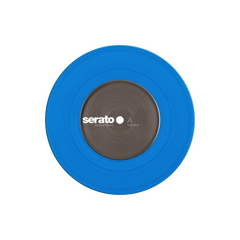 Serato Performance Series Par De Vinilos Timecode 7 Colores Azul