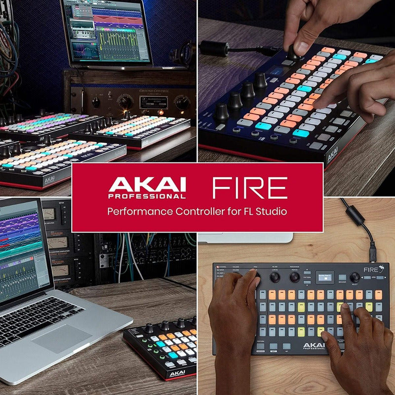 Akai Professional Fire Grid Controlador No Software Negro